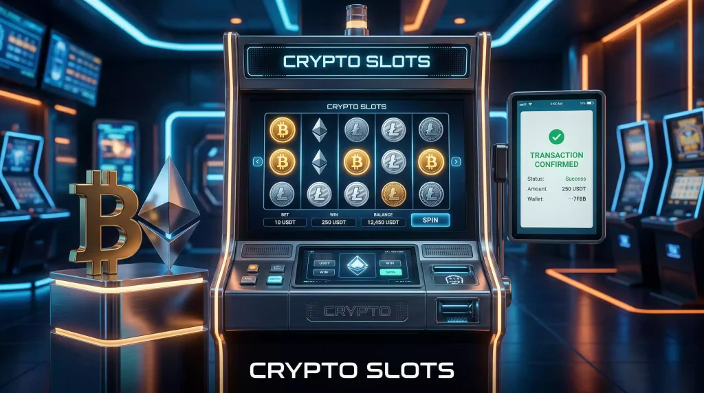 Crypto slots non GamStop with Bitcoin and Ethereum payments