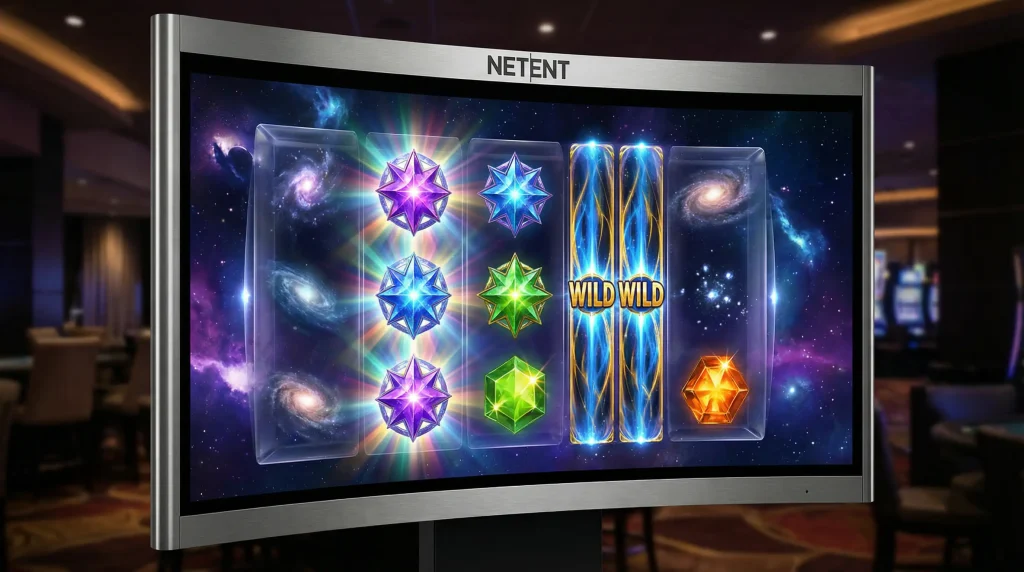 NetEnt slots not on GamStop featuring cosmic gem theme