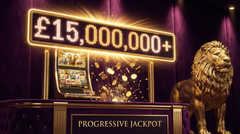 Progressive jackpot slots non GamStop with growing prize pool