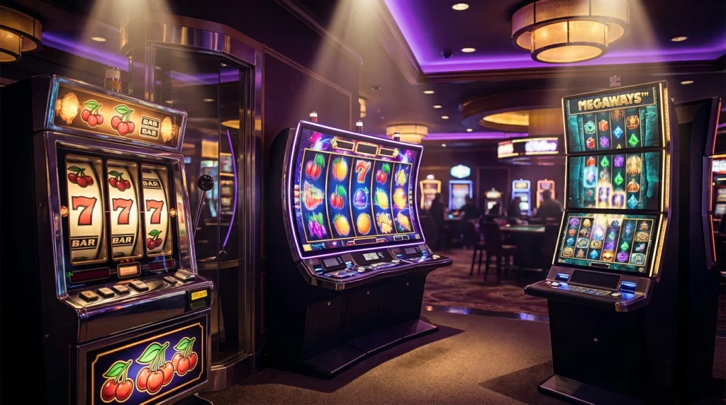 Types of slots not on GamStop: classic, video and Megaways slot machines
